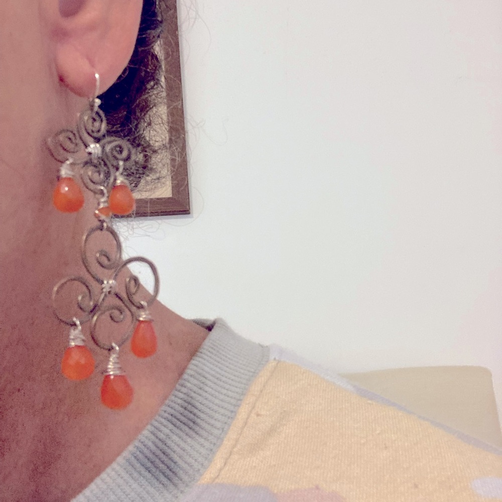 Chandelier earrings